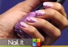 Marbled French Manicure