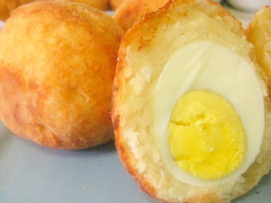 Testy Testy Egg Balls With Pepper