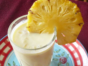 Pineapple Milk Shake