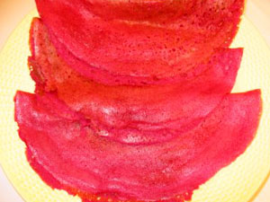 Beetroot Dosai