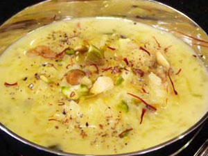 Rice Kesari Kheer