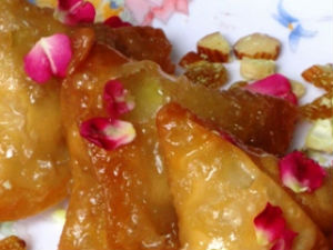 Dry Fruits Sweet Samosa