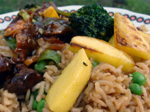 Summer Special Mango Fried Rice