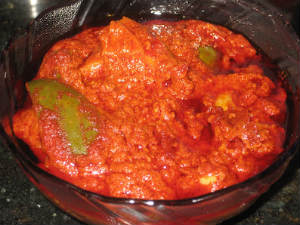 Crushed Mango Pachadi
