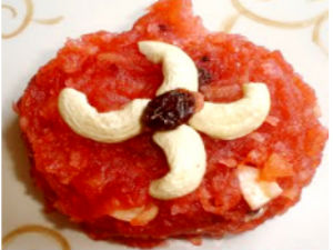 Very Rich Nutrient Apple Badam Halwa