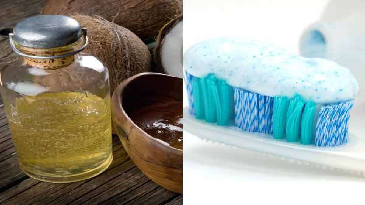 టూత్ పేస్ట్ ల కంటే కొబ్బరినూనె మంచిదని తేల్చిన స్టడీస్ !! Is Coconut