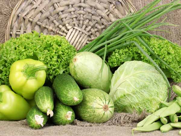 పచ్చని కూరగాయలు -