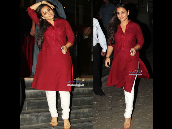 హాట్ టాపిక్ గా కవ్విస్తున్నవిద్యాబాలన్ ఫోటోలు...