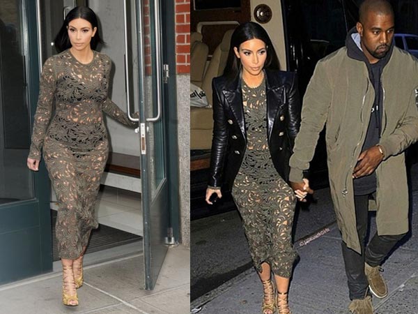 ఆలివ్ గ్రీన్ డ్రెస్: 