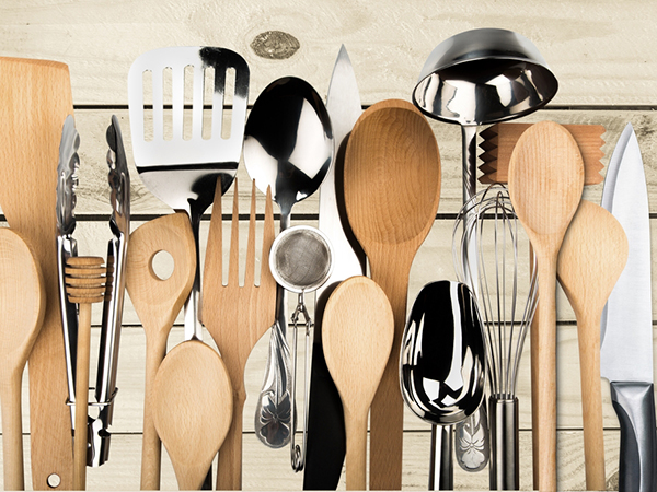 Tips Clean Wooden Kitchen Utensils