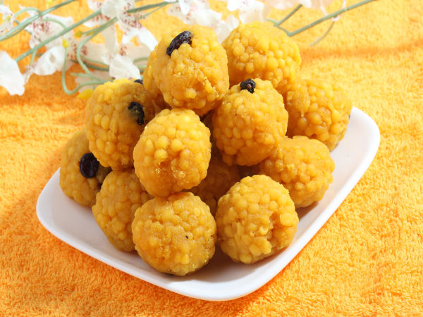 2. బూందీ లడ్డు: