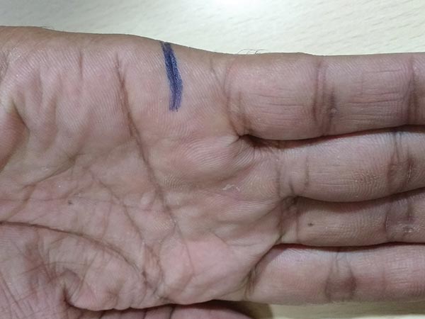 లోతైన బలమైన విధి రేఖ ఉంటే
