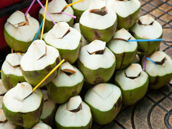4. కోకనట్ వాటర్ :