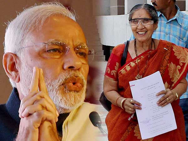 జశోదాబెన్ దిగుతుందేమో అనుకున్నారు