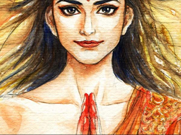 తొడమీద అరచేత్తో కొడతాడు