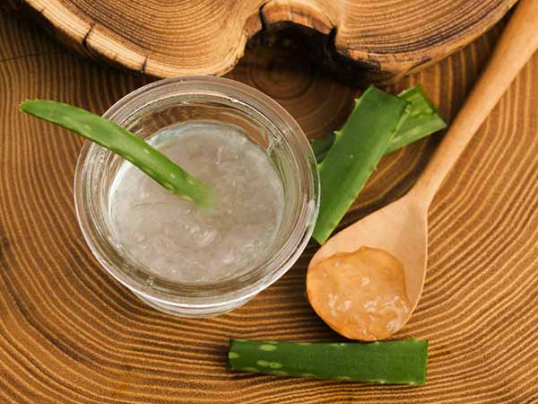 1. కలబంద గుజ్జు: