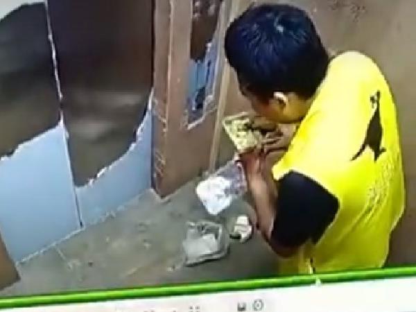 సీసీ కెమెరాల్లో రికార్డ్ అయ్యింది