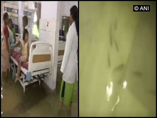 హాస్పిటల్ నిండా వరదనీరు