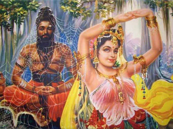మేనకను పంపారు