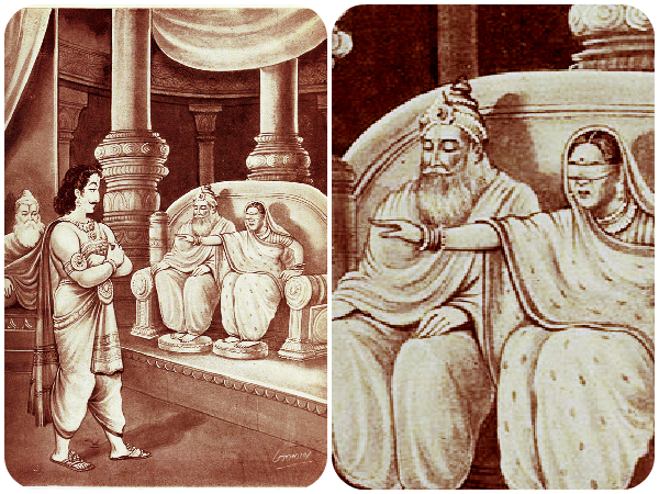 గాంధారి శాపం :