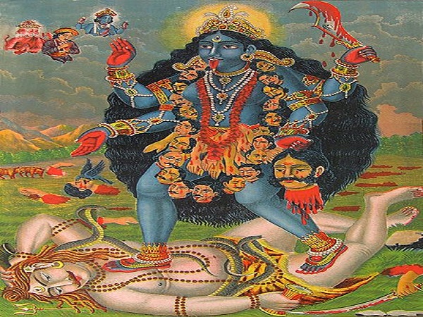 12) తిరువాలాంగడు అడవుల్లో నివసించిన కాళి