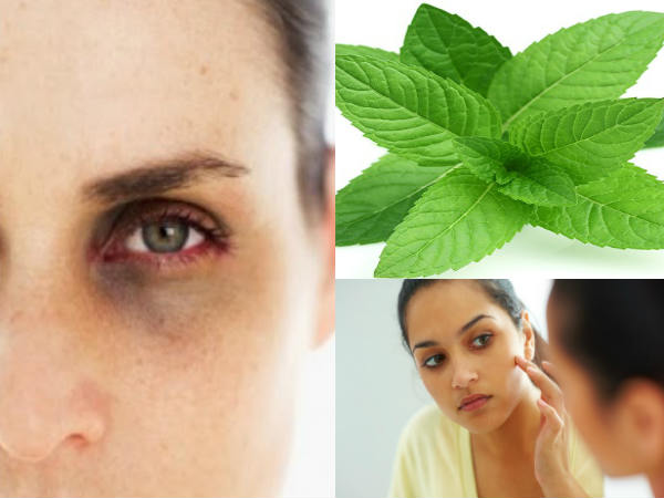 5 Remedies lighten dark circles 4 Mint Leaves For Dark Circles