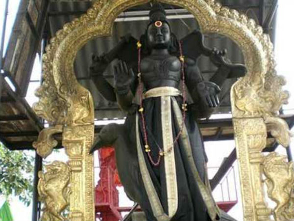 శని దేవుని చిత్రపటం..