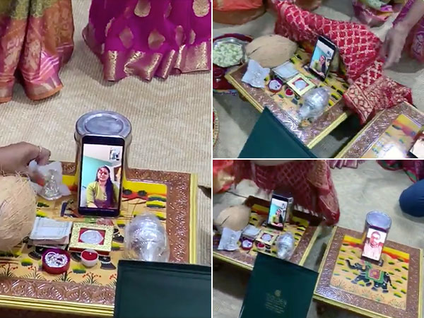 జూమ్ యాప్ లో పెళ్లి..