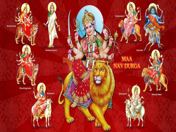 మాతా కుష్మండ విశ్వం సృష్టించినప్పుడు