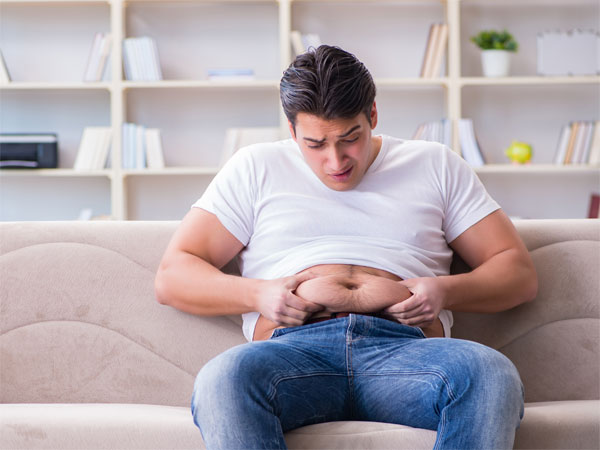 బొడ్డు మరియు శరీర బరువు