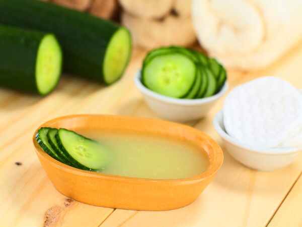 దోసకాయ - ఐస్ క్యూబ్స్