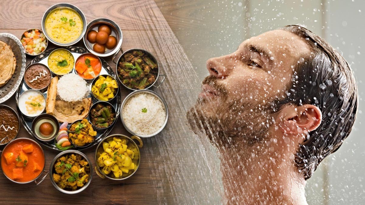 భోజనం చేసిన తర్వాత స్నానం ఎందుకు చేయకూడదు? ప్రమాదాలు ఏమిటి? Why