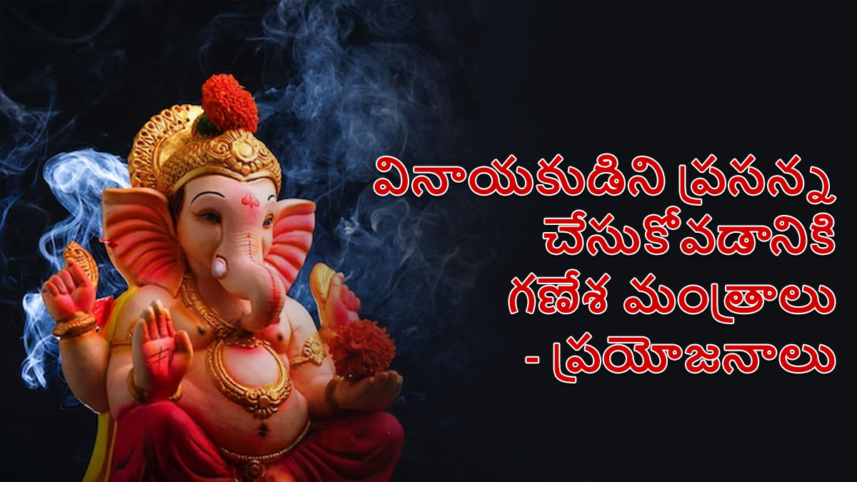 Ganesh Chaturthi 2023 Special Ganesh Mantras Based On Your Zodiac Signs In Telugu