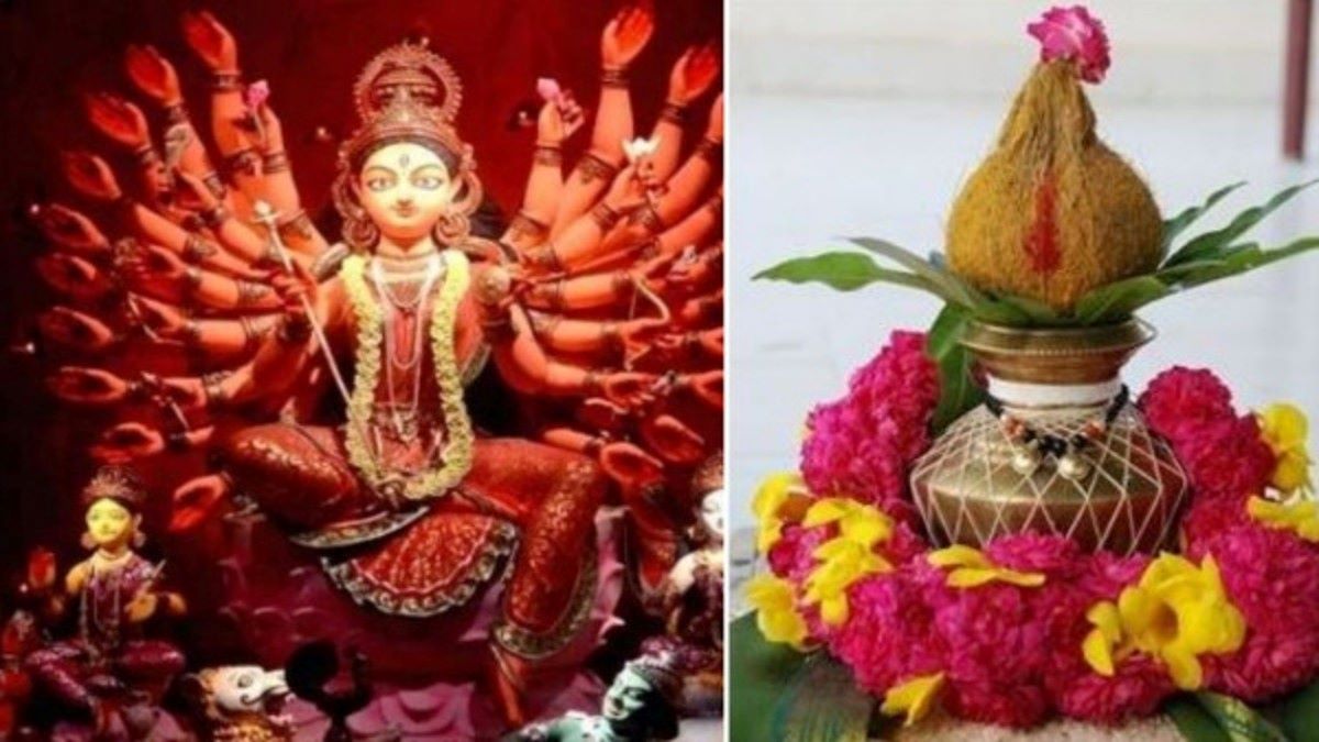 Navratri Kalash Nariyal What To Do Of Coconut After Nine Days Of Durga Puja