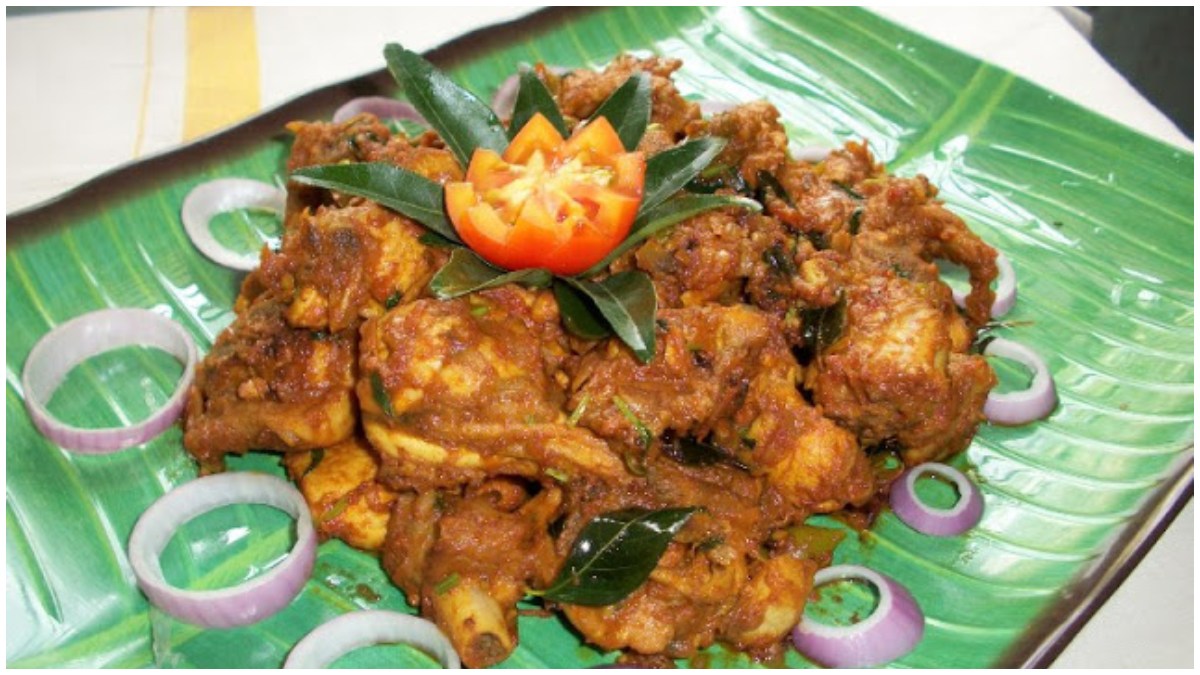 Andhra Chicken Roast స్పైసీ...ఆంధ్రా చికెన్ రోస్ట్ Andhra Chicken