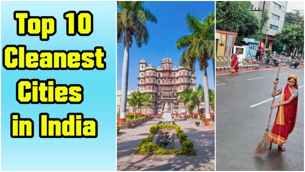 Cleanest Cities In India Swachh Survekshan Awards 2023 Vizag Vijayawada And Tirupati Won National